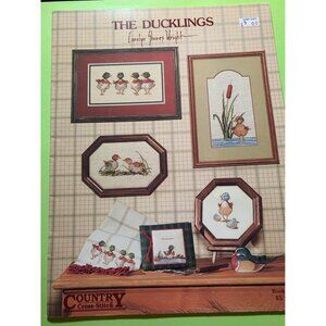 The Ducklings By Carolyn Shores Wright Cross Stitch Pattern Book Country Style